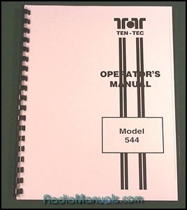 TenTec Model 544 Instruction Manual